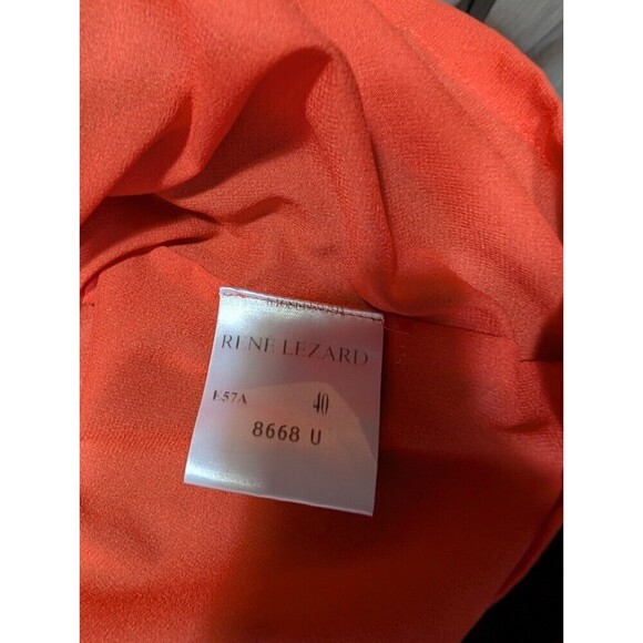 Rene Lezard Wool Sleeveless Sheath Dress Size 10 - Picture 5 of 8